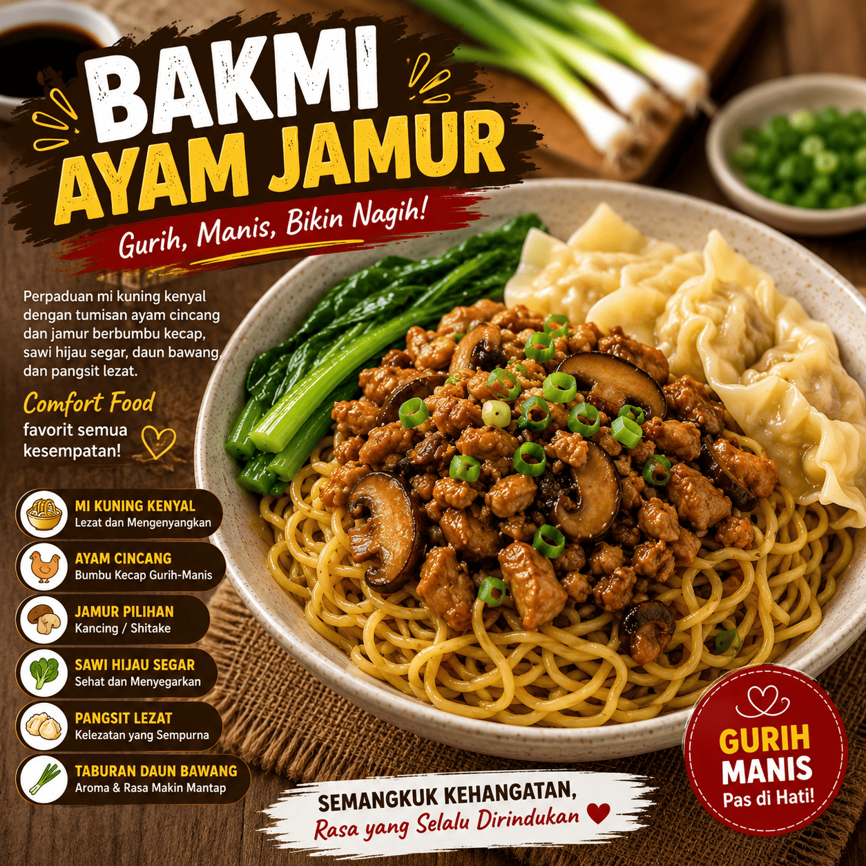 Bakmi Ayam Jamur